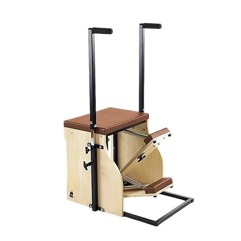 Pilates Chair Wunda - เก้าอี้วันดาสำหรับฟิตเนสที่บ้าน ทนทาน ปรับระดับได้ ทำจากไม้โอ๊ค เก้าอี้พิลาทิสเพื่อความมั่นคง
