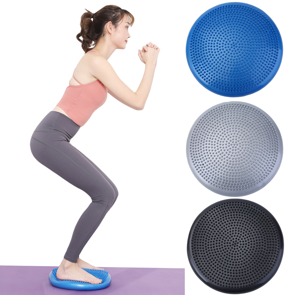 แผ่นพีวีซีสมดุลกันกระแทกแบบสั่ - Exercise Disc Inflatable บทวิจารณ์และราคา