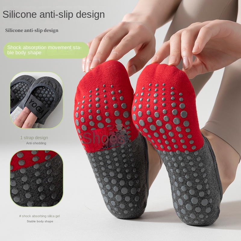 ถุงเท้าโยคะมืออาชีพข้ามพรมแดน  - Pilates & Yoga With Harna บทวิจารณ์และราคา