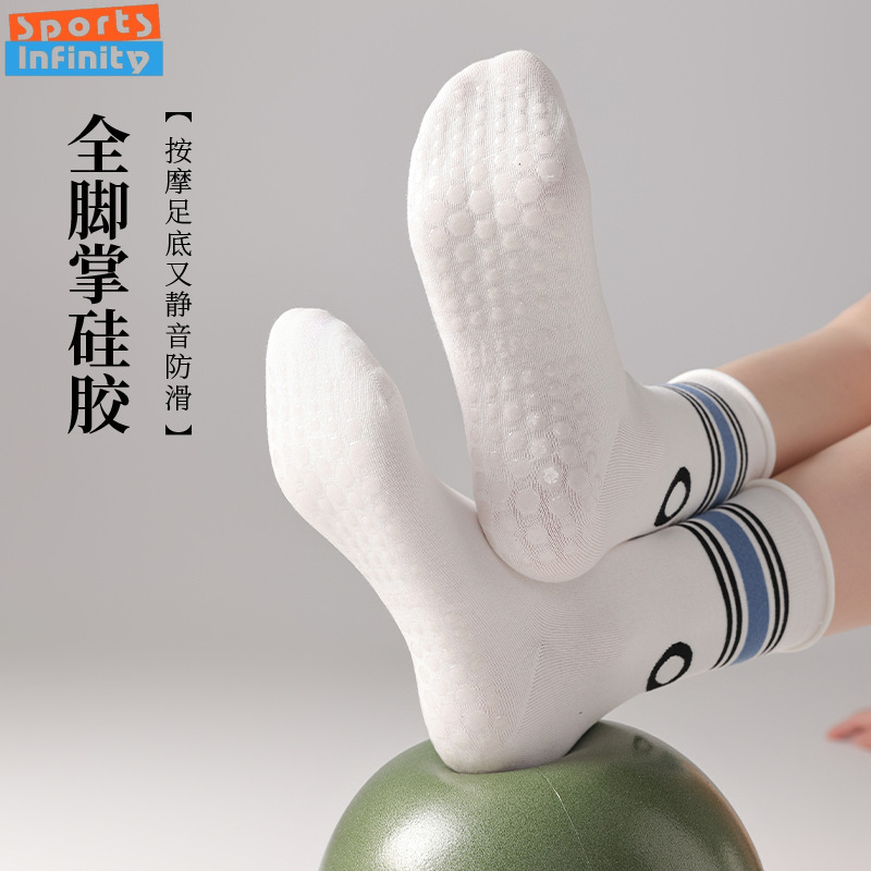 ถุงเท้าพิลาทิสสำหรับมืออาชีพ ถ - Fitness Yoga Pilates บทวิจารณ์และราคา